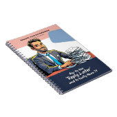 Gag-Geschenk - Notizbuch, das vorgibt, ein Buch zu (Rechte Seite)