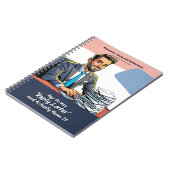 Gag-Geschenk - Notizbuch, das vorgibt, ein Buch zu (Linke Seite)