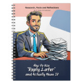 Gag-Geschenk - Notizbuch, das vorgibt, ein Buch zu (Vorderseite)