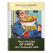 Gag-Geschenk - Notizbuch, das vorgibt, ein Buch zu (Vorderseite)