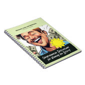 Gag-Geschenk - Notizbuch, das vorgibt, ein Buch zu (Rechte Seite)