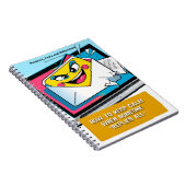 Gag-Geschenk - Notizbuch, das vorgibt, ein Buch zu (Rechte Seite)