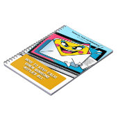 Gag-Geschenk - Notizbuch, das vorgibt, ein Buch zu (Linke Seite)