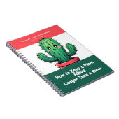 Gag-Geschenk - Notizbuch, das vorgibt, ein Buch zu (Rechte Seite)