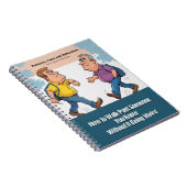 Gag-Geschenk - Notizbuch, das vorgibt, ein Buch zu (Rechte Seite)