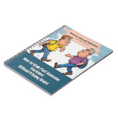 Gag-Geschenk - Notizbuch, das vorgibt, ein Buch zu (Linke Seite)