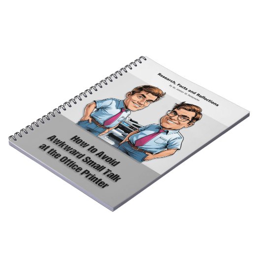 Gag-Geschenk - Notizbuch, das vorgibt, ein Buch zu (Linke Seite)