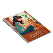 Gag-Geschenk - Notizbuch, das vorgibt, ein Buch zu (Rechte Seite)