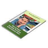Gag-Geschenk - Notizbuch, das vorgibt, ein Buch zu (Linke Seite)