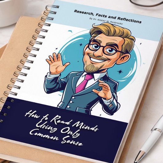 Gag-Geschenk - Notizbuch, das vorgibt, ein Buch zu
