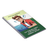 Gag-Geschenk - Notizbuch, das vorgibt, ein Buch zu (Rechte Seite)