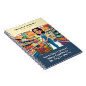 Gag-Geschenk - Notizbuch, das vorgibt, ein Buch zu (Rechte Seite)