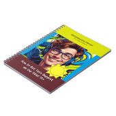 Gag-Geschenk - Notizbuch, das vorgibt, ein Buch zu (Linke Seite)
