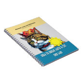 Gag-Geschenk - Notizbuch, das vorgibt, ein Buch zu (Rechte Seite)