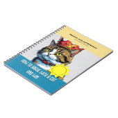 Gag-Geschenk - Notizbuch, das vorgibt, ein Buch zu (Linke Seite)