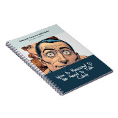 Gag-Geschenk - Notizbuch, das vorgibt, ein Buch zu (Rechte Seite)