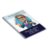 Gag-Geschenk - Notizbuch, das vorgibt, ein Buch zu (Rechte Seite)