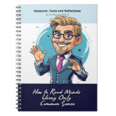 Gag-Geschenk - Notizbuch, das vorgibt, ein Buch zu (Vorderseite)