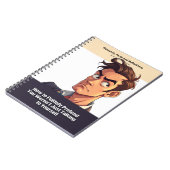 Gag-Geschenk - Notizbuch, das vorgibt, ein Buch zu (Linke Seite)