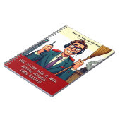 Gag-Geschenk - Notizbuch, das vorgibt, ein Buch zu (Linke Seite)