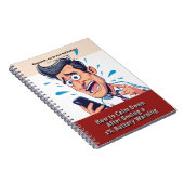 Gag-Geschenk - Notizbuch, das vorgibt, ein Buch zu (Rechte Seite)