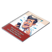 Gag-Geschenk - Notizbuch, das vorgibt, ein Buch zu (Linke Seite)