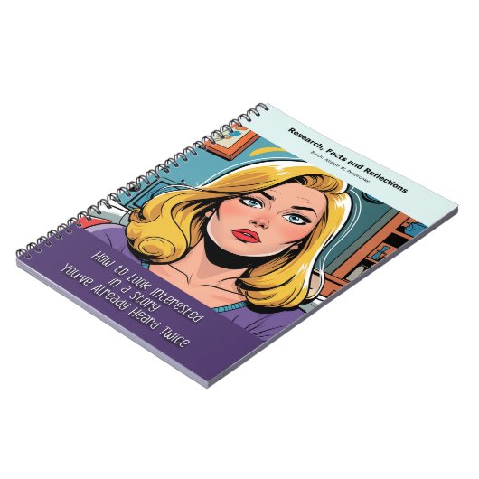 Gag gift - Notebook, pretending to be a book Notizblock (Linke Seite)