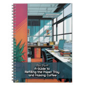 Gag gift - Notebook, pretending to be a book Notizblock (Vorderseite)