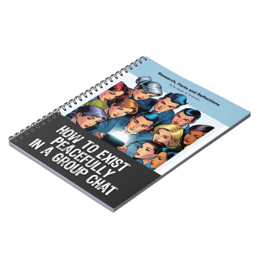 Gag gift - Notebook, pretending to be a book  Notizblock (Linke Seite)