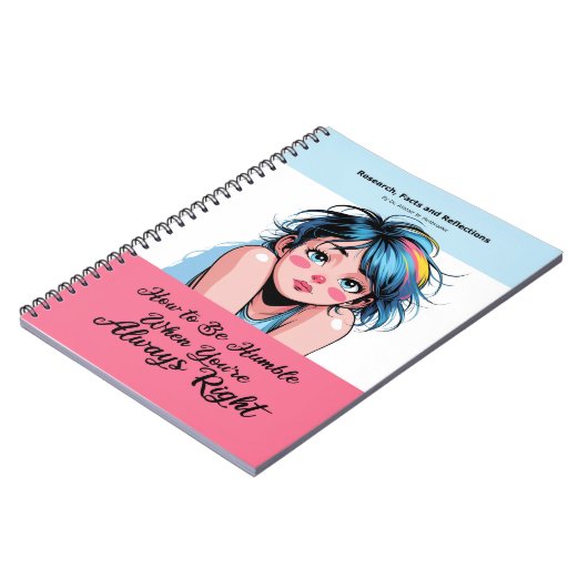 Gag gift - Notebook, pretending to be a book Notizblock (Linke Seite)