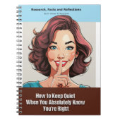 Gag gift - Notebook, pretending to be a book Notizblock (Vorderseite)