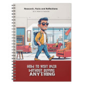 Gag gift - Notebook, pretending to be a book Notizblock (Vorderseite)