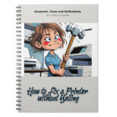 Gag gift - Notebook, pretending to be a book Notizblock (Vorderseite)