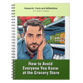 Gag gift - Notebook, pretending to be a book Notizblock (Vorderseite)