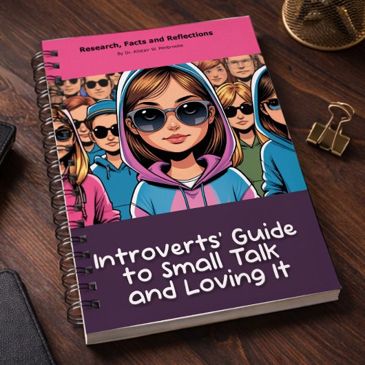 Gag gift - Notebook, pretending to be a book  Notizblock