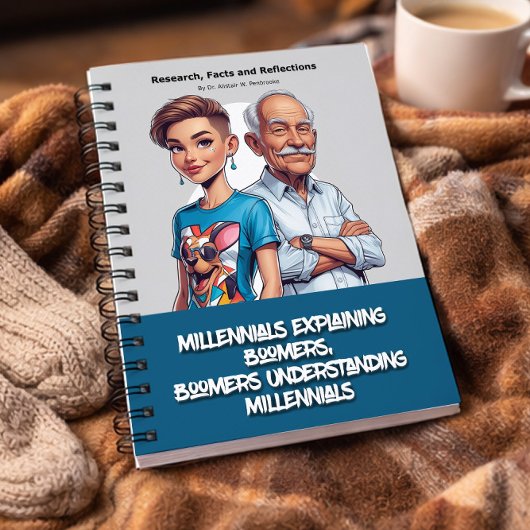 Gag gift - Notebook, pretending to be a book  Notizblock