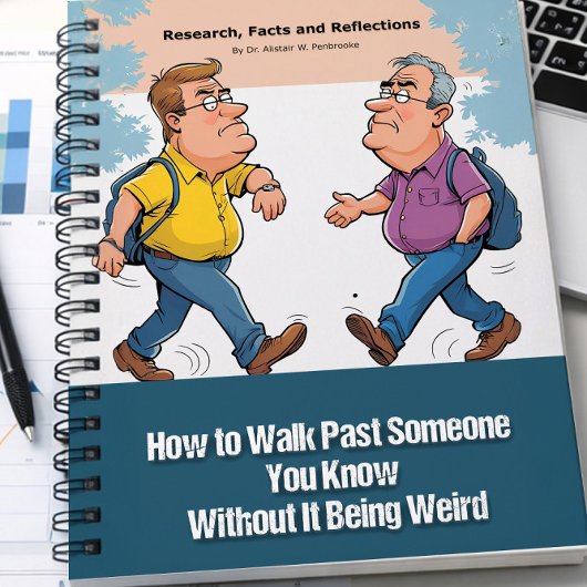 Gag gift - Notebook, pretending to be a book  Notizblock