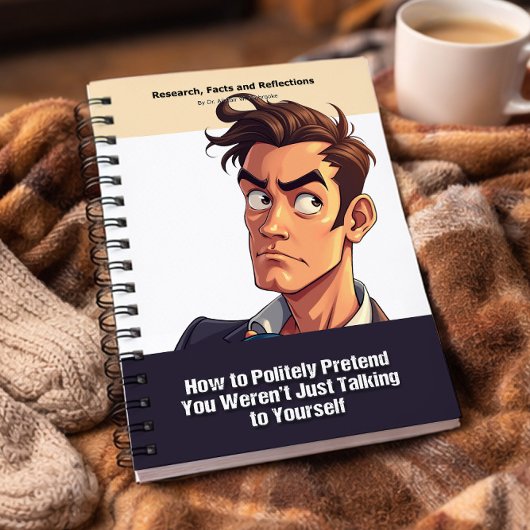 Gag gift - Notebook, pretending to be a book  Notizblock