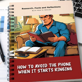 Gag gift - Notebook, pretending to be a book  Notizblock