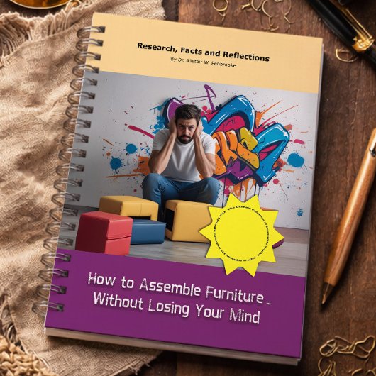 Gag gift - Notebook, pretending to be a book  Notizblock