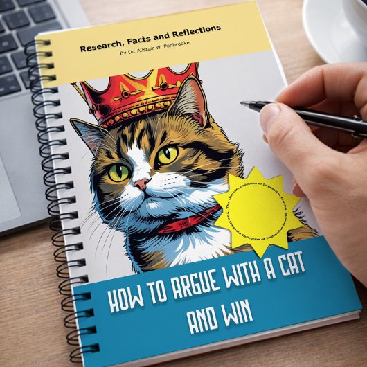 Gag gift - Notebook, pretending to be a book  Notizblock