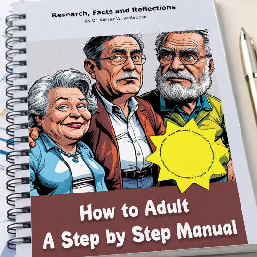 Gag gift - Notebook, pretending to be a book  Notizblock