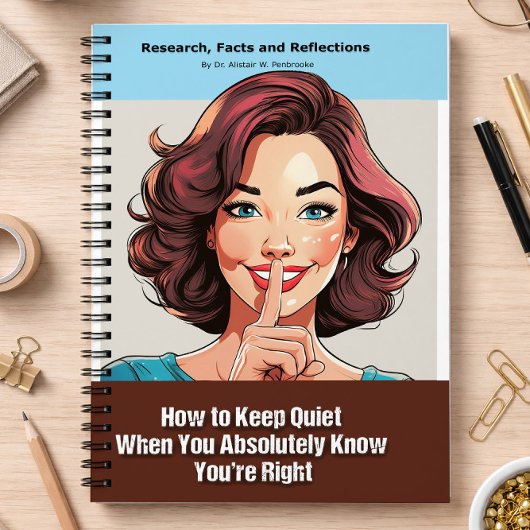 Gag gift - Notebook, pretending to be a book Notizblock