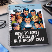 Gag gift - Notebook, pretending to be a book  Notizblock