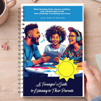 Gag gift - Notebook, pretending to be a book  Notizblock