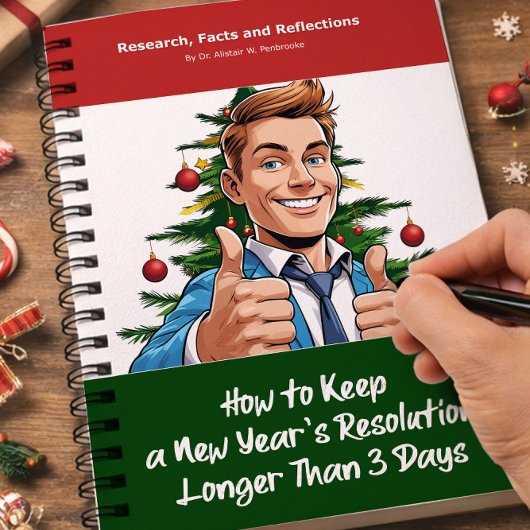 Gag gift - Notebook, pretending to be a book  Notizblock