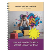 Gag gift - Notebook, pretending to be a book Notizblock (Vorderseite)