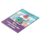 Gag gift - Notebook, pretending to be a book Notizblock (Linke Seite)