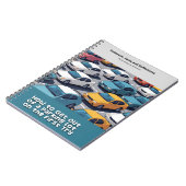 Gag gift - Notebook, pretending to be a book Notizblock (Linke Seite)