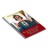 Gag gift - Notebook, pretending to be a book Notizblock (Rechte Seite)